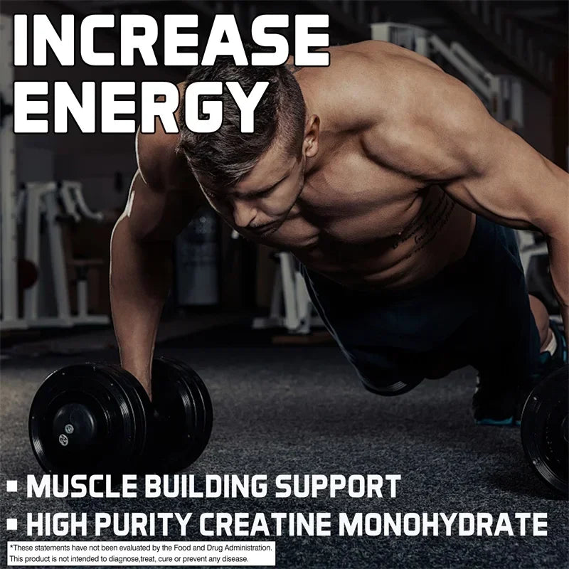 Non-GMO creatine monohydrate for endurance and muscle health